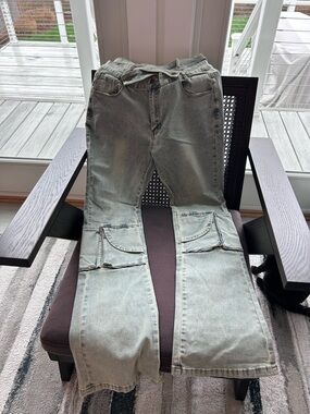 edge lcargo flare jeans